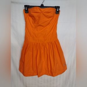 New Hollister orang summer dress